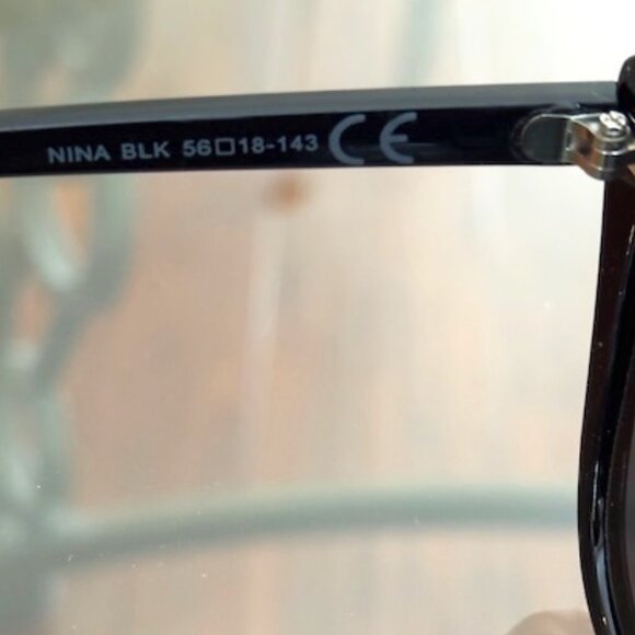 Rachel Zoe Cat Eye Large Lens Sunglasses - Picture 6 of 8